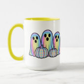 Trio de fantômes mignons Mug à café Halloween – Ad (Gauche)