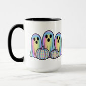 Trio de fantômes mignons Mug à café Halloween – Ad (Gauche)