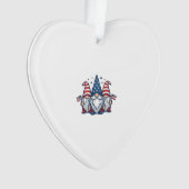 Trio de gnomes patriotiques dessin vectoriel vinta (devant)
