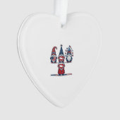 Trio de gnomes patriotiques dessin vectoriel vinta (devant)