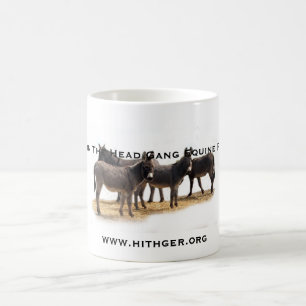 Trio de Hithger de tasse d'ânes