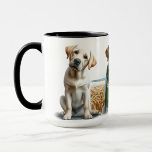 Trio de Labrador Retriever Mug de Noël