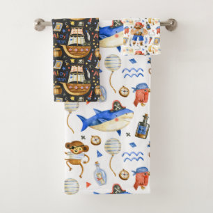 Trio de motifs de pirate