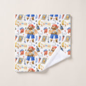 Trio de motifs de pirate (Gant de toilette)