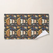 Trio de motifs de pirate (Serviette à main)
