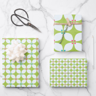 trio de papier cadeau