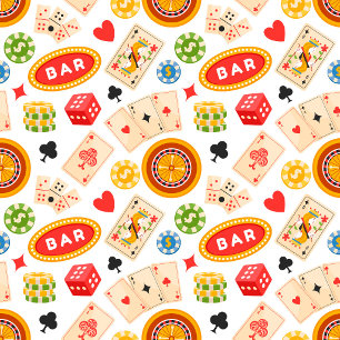 Trio de papier cadeau de célébration de casino