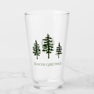 Trio De Vacances D'Arbres Verre Tumbler