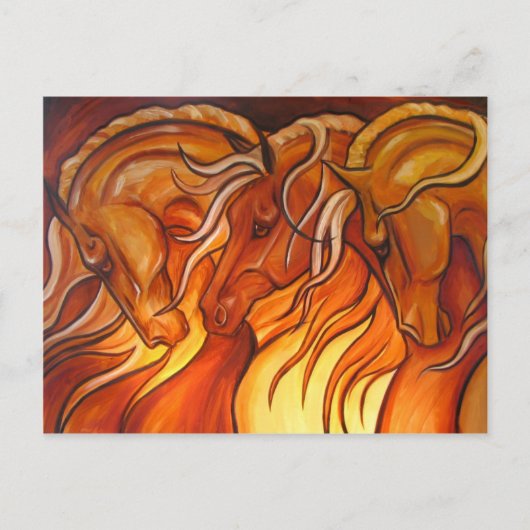 Trio Gold Briefkaart (Voorkant)