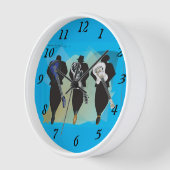 Trio - Horloge Mur Acrylique (Angle)