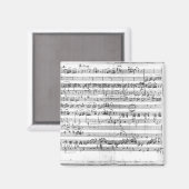 Trio, in E flat major "Kegelstatt" Magneet (Voorkant / Achterkant)