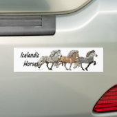 Trio in Tolt Bumpersticker (Op auto)