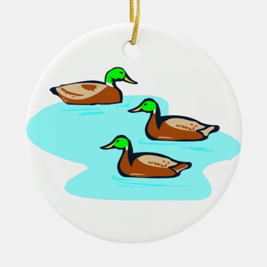 TRIO INZAKE POND ROUND ORNAMENT (Voorkant)