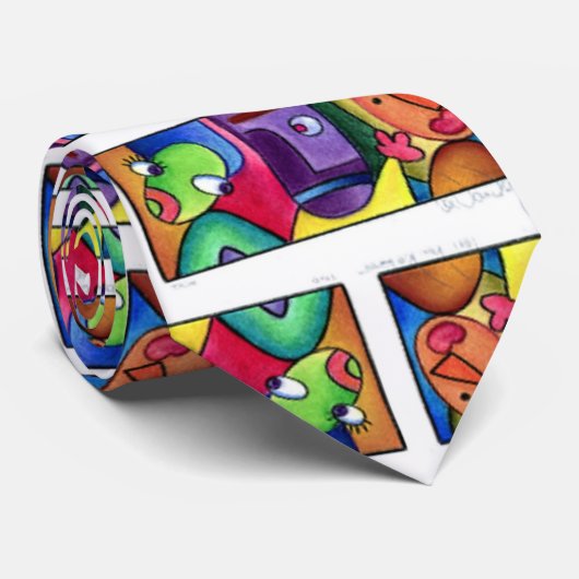 Trio Mode Stropdas (Opgerold)