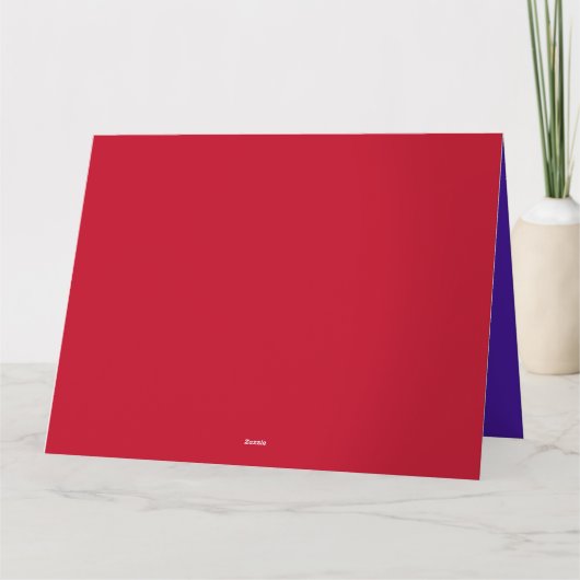 Trio Tulips: Een springen van Springtime Beauty Kaart (Achterkant)