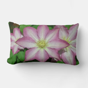 Trio van Clematis Pink en White Spring Vine Kussen