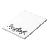 Trio van de IJslandse bevolking Notitieblok (Gedraaid)