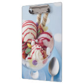 Trio van Ice Cream en Sweet Sundae Klembord (Links)