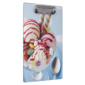 Trio van Ice Cream en Sweet Sundae Klembord (Rechts)