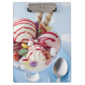 Trio van Ice Cream en Sweet Sundae Klembord (Voorkant)