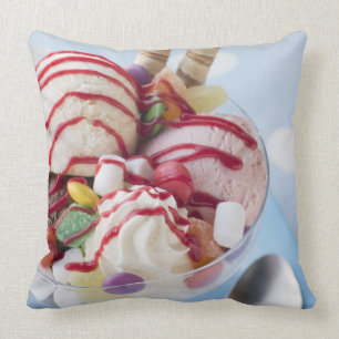 Trio van Ice Cream en Sweet Sundae Kussen