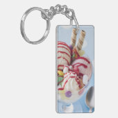 Trio van Ice Cream en Sweet Sundae Sleutelhanger (Voorkant Links)