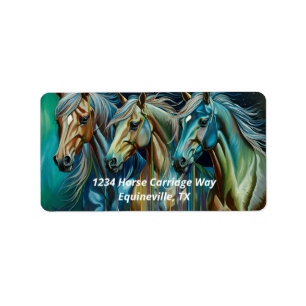 Trio van Paarden Etiket