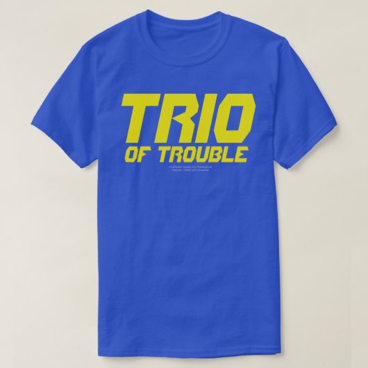 TRIO VAN PROBLEMEN T-shirt (Design voorkant)