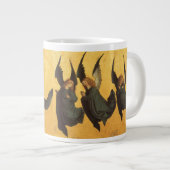 Trio van Renaissance Angels door Master of Housebo Extra Grote Mok (Voorkant rechts)