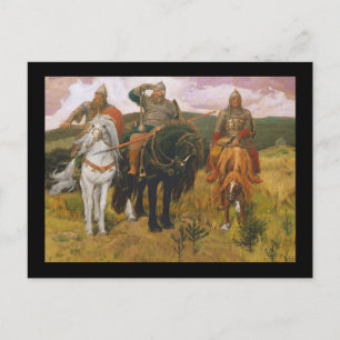 Trio van Viking Scouts (Warriors) Briefkaart