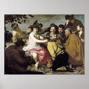 Triomf van Bacchus, 1628 Poster