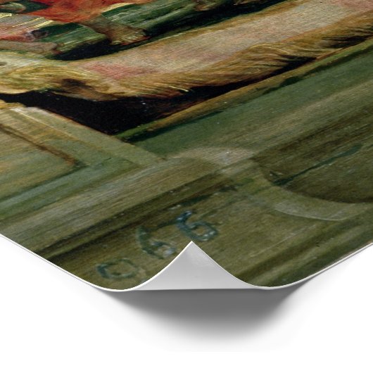 Triomf van de kerk poster (Hoek)