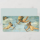 Triomf van Galatea Angels door Raphael Sanzio (Voorkant / Achterkant)