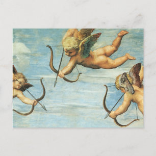 Triomf van Galatea Angels door Raphael Sanzio Briefkaart