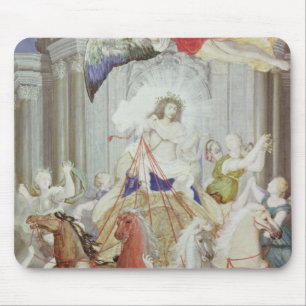 Triomf van koning Louis XIV van Frankrijk Muismat
