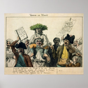 Triomf van Marat Poster