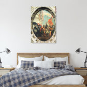 Triomf van Mordecai Canvas Afdruk (Insitu (Slaapkamer))