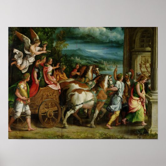 Triomf van Titus en Vespasian, c.1537 Poster (Voorkant)