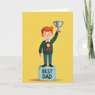 Triomfantelijke Vaderdag Trofee Kaart