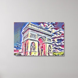 triomfboog canvas afdruk