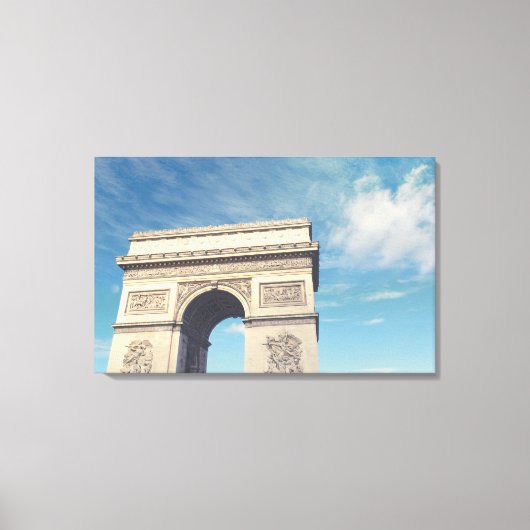 triomfboog canvas afdruk (Voorkant)