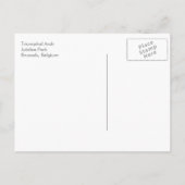Triomfboog, Jubelpark, Brussel, België Briefkaart (Achterkant)