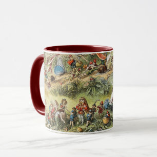 Triomfmars van de elfenkoning, feeën, kobolden mok