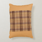 Triomphe TR7 Tan Tartan Coussin décoratif (Devant(Vertical))