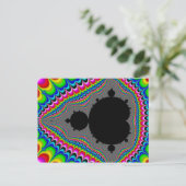 Trip - Fractal Briefkaart (Staand voorkant)