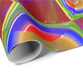 Trip in Psychedelic 3d optische apparatuur Cadeaupapier (Rol Hoek)