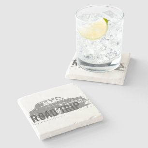 Trip op weg stenen onderzetter