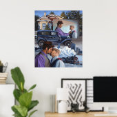 Trip (Poster) door Kenney Mencher Poster (Thuiskantoor)