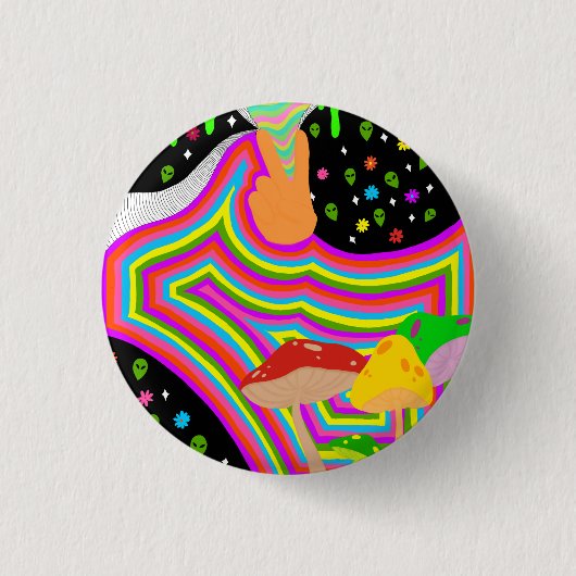 Trip Ronde Button 3,2 Cm (Voorkant)