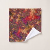 Tripant Branches Abstraites Dazzlantes Fractales (Gant de toilette)
